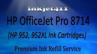 HP OfficeJet Pro 8714 Printer Ink Refill