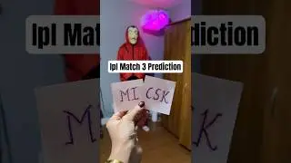 CSK vs MI | Match Prediction✅ | Ipl 2025 || Professor predicts || ms dhoni #ipl2025 #shorts