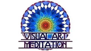 Visual Art Meditation: Sacred Geometry Mandala Painting
