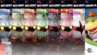 SSBU - Meta Knight Army vs Bowser Jr