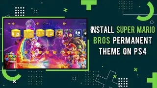 Install Super Mario Bros Permanent Theme On PS4