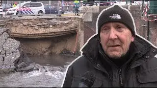 Kademuur ingestort Nassaukade