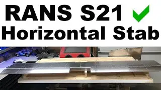RANS S21 OUTBOUND Horizontal Stabilizer Build Complete