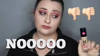 Тональный крем Glamoflauge от Hard Candy | 16-часовой тест стойкости, среда | Makeup Flo