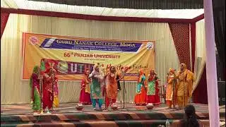 Giddha Performance @ 66 zonal youth festival of Panjab University Chandigarh