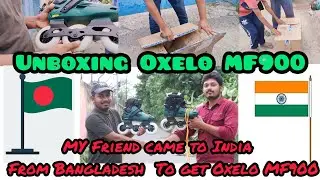 MF900 স্কেটিং সু নিতে Bangladesh থেকে বন্ধু এল India তে | Unboxing Oxelo MF900 Inline Skating shoe