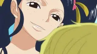 Sanji bleeds on a mermaid Eng Dub