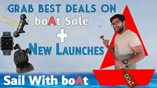 Best Deals to Grab from boAt Sale + New Launches 😎😎 boAt Airdopes 641 / boAt Rockerz 330 & more..
