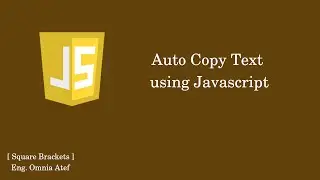How to auto copy text by JavaScript | copy to clipboard JavaScript