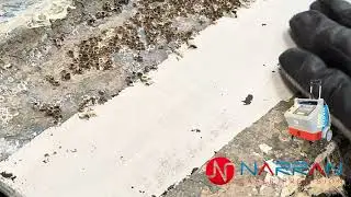 Effortless boat hull cleaning – watch the ROD 300 AIR laser remove dirt and algae with ease! #narran