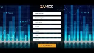 Como cadastra e ativar a sua conta na Unick