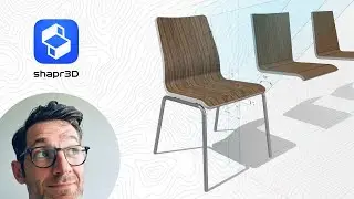 Shapr3D - Basic Bent Plywood Chair