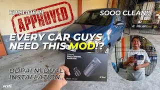 INSTALLING DDPAI N1 Dual Dash CAM kay Bolt!? ⚡| Nakita ko si CONG TV!? | Suzuki Alto EP. 021 #vrstl