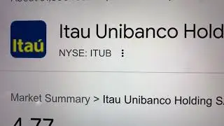 🔴 Itau Unibanco S.A. ITUB Stock Trading Facts 🔴