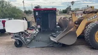 Pima Council Asphalt Zipper demonstration