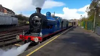 Ex GNR(I) S Class 4-4-0 No.171 Slieve Gullion on her first passenger duty in 22 years. 12/10/24