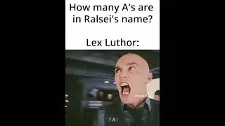 How many A's are in Ralsei's name, Lex? #deltarune #superman #ralsei #1a
