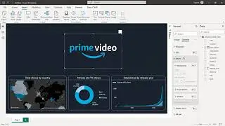 POWER BI 19-MIN DASHBOARD: Visualizing Amazon Prime Video Content (Step-by-Step Tutorial)