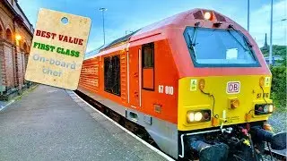 UK's BEST VALUE FIRST CLASS TRAIN SERVICE?  the Gerald of Wales, Arriva Trains Wales train review