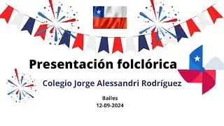 Presentación folclórica  JAR 2024