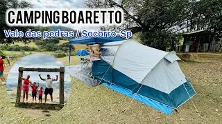 Explorando Trilha e Cachoeiras no Camping Boaretto/Vale das pedras - Socorro Sp