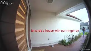 Attempted break-in foiled by Ring cameras (longer Detective's Cut)