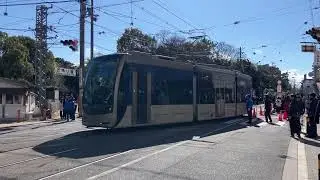 【堺トラム】1001形1003号 阪堺上町線住吉駅 住吉大社⛩️併用軌道 2026/01/03