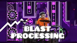 Blast Processing - Waterflame | Geometry Dash Drum Cover