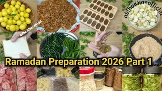 Ramadan Preparation Tips 2026 | Easy Kitchen Time-Saving Ideas! 🌙