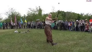 Cossack of Ukraine. Flexible weapons.