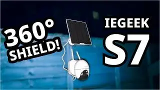 ieGeek S7: AOV 24/7 Recording Solar Security Camera, Auto Track, Time-lapse