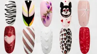100 Hybrid Nail Styling - Гибридные подборки ногтей - Simple Nail Art