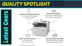 Brother MFC-L3780CDW: лучший цветной лазерный принтер для малого бизнеса?