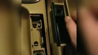 Porsche Ashtray Cupholder #2 Installation