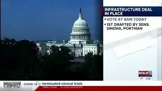 KOLD: Senate Passes Sinema-Lead Infrastructure Bill