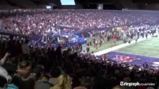 Black out at Super Bowl XLVII  leaves players in the dark