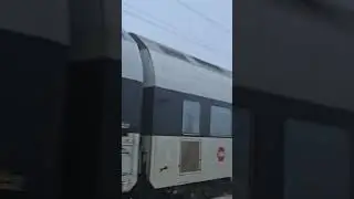 Siemens Vectron og dobbeltd&aelig;kkervogne p&aring; K&oslash;ge Nord Station #trainspotting #dsb #train #vectron