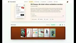 lazyreaders.cloud -Bücherseite/Buch hinzufügen-
