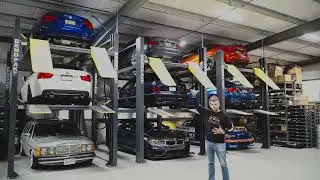 BimmerWorld - Incredible Car Storage Solution - Thank you BendPak Lifts!