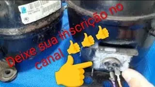 Como Ligar motor compressor de geladeira direto sem rel&eacute;.