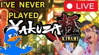 CantDoGames Live Stream I've Never Played Yakuza Kiwami #10