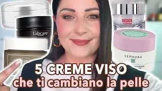 5 CREME VISO CHE ti CAMBIANO la PELLE!💆🏻&zwj;♀️