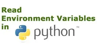 How to read environment variable in python