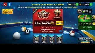 I Was Unstoppable 😱 Back-to-Back Wins in Crucible Hall | 8 Ball Pool Challenger Event