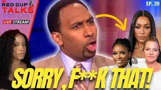 Stephen A. Smith GOES OFF On Jasmine Crockett, Beadle, & Cari Champion + Olympics BAN Trans Women!