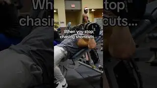 No more shortcuts 🫡 #discipline #gym #gymmotivation #motivation