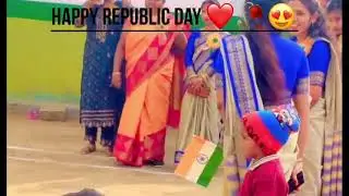 77th Republic day Krishna academy manjhauli school 🇹🇯🇹🇯
