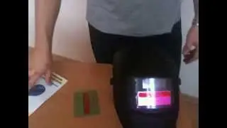 Сварочная маска-хамелеон Optech S777a - unboxing, краткий обзор