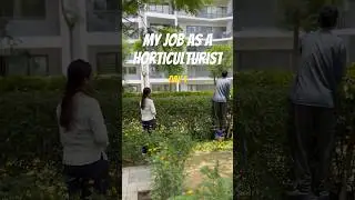 MY JOB AS A HORTICULTURIST 🪴🌱🌼❤️ #horticulturist #horticulture #garden #gardening #job #work