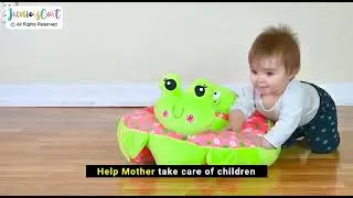 Back Support Characters Floor Seat For Babies